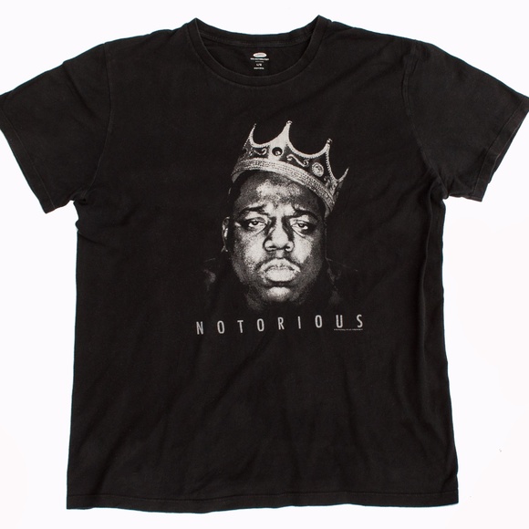 biggie smalls t shirt old navy